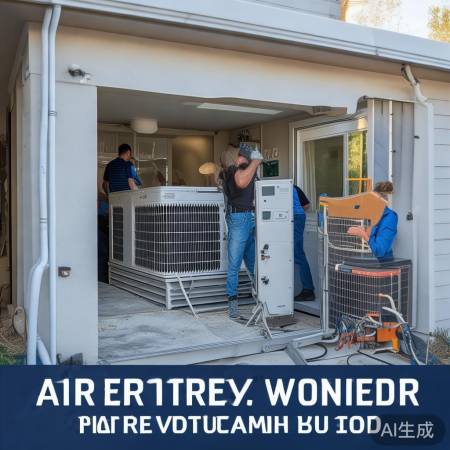 “空气能神器助简装中央空调”