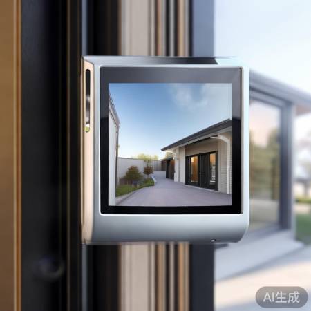 智能猫眼连平板,门外情况一屏览