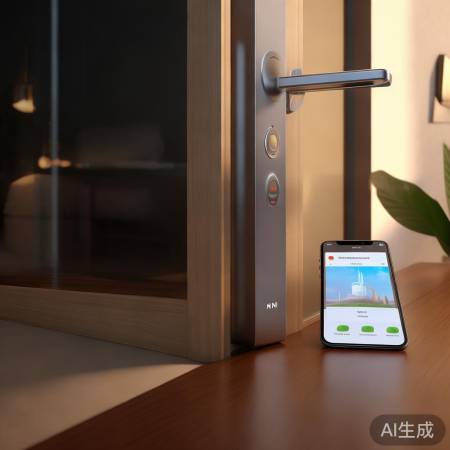 “小米指纹锁,远程操控门锁,出