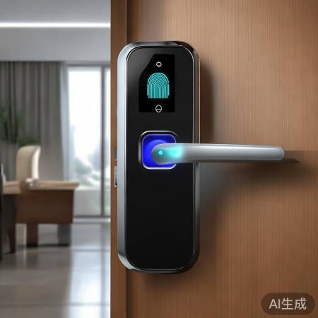 指纹锁生物识别，多重保障，安全