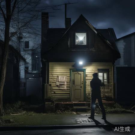 神秘人案发夜谈，疑为盗窃幕后黑