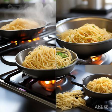 空气灶煮面快，口感好，炒拌皆宜