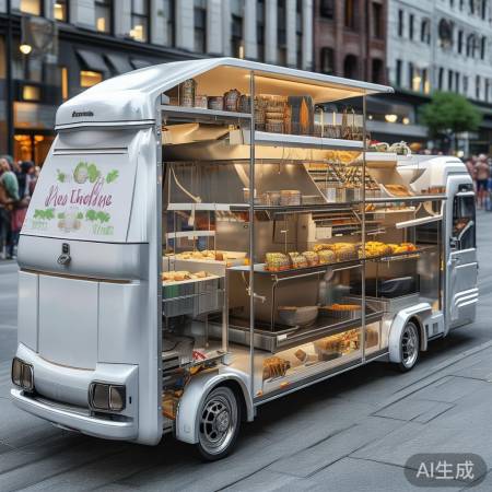 模块化餐车，灵活适应需求。