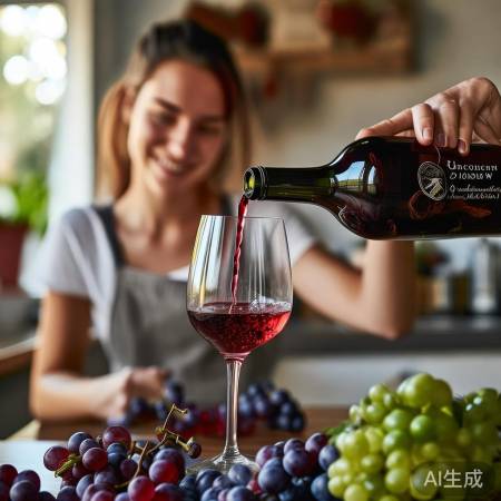 无酒精红酒，优质葡萄精酿，提神