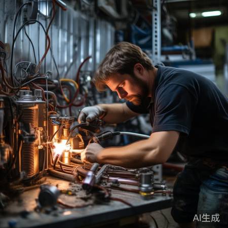 选用工具，焊接为主，连接冷媒管
