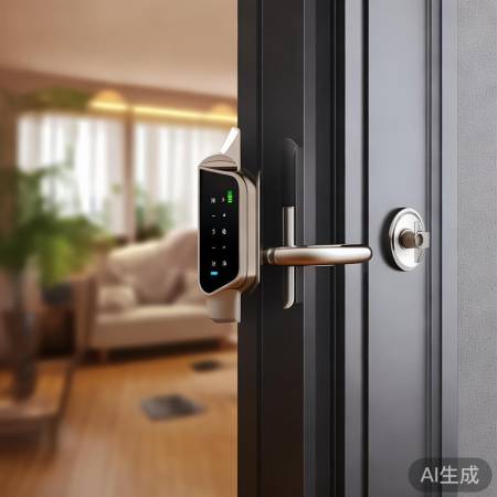 “米家指纹锁卡片便捷，适合老人