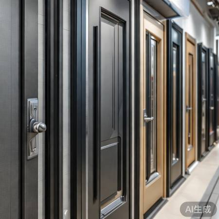 锌钢门款多样，风格随心选。