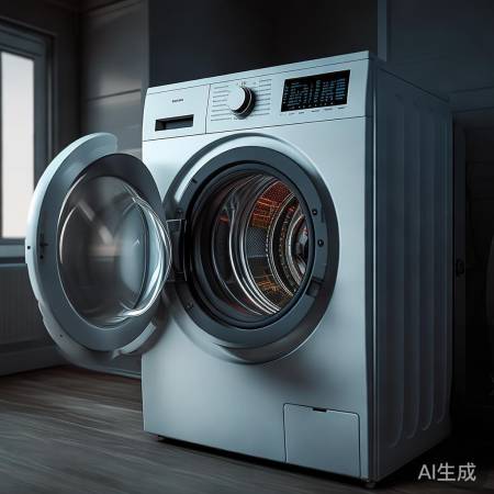 洗衣机电路故障，检查电路板。