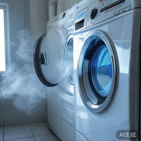 洗衣机运行勿频繁开关电