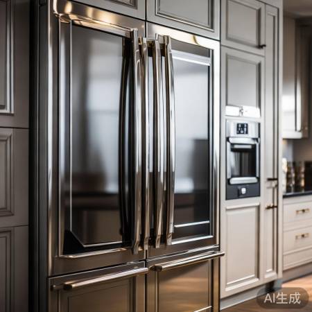法式对开门冰箱，高端厨房格调升