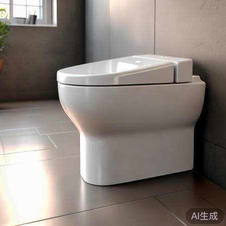 量尺寸选马桶，避免缝隙过大。