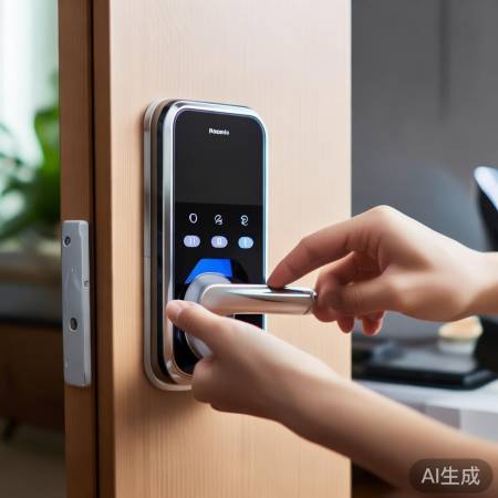 松下智能锁操作简单，生活更便捷