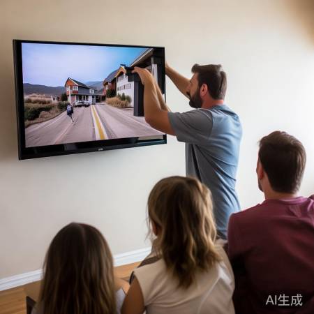 调整电视挂架，适应需求。