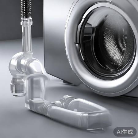 美的滚筒洗衣机专用管，无毒防臭