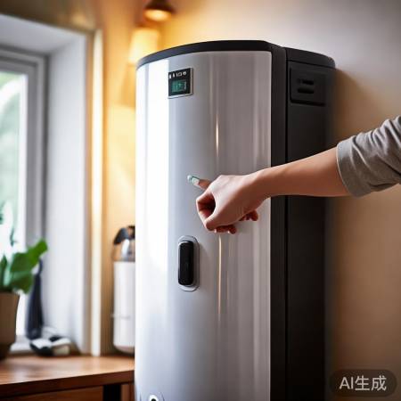 重启热水器,触屏故障解。