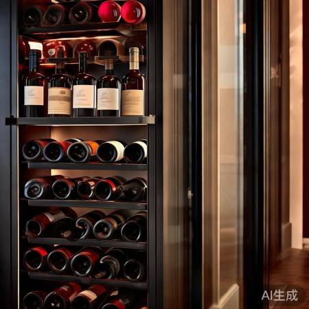 玄关红酒柜，品酒增情，家居雅致