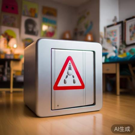 儿童安全：警示标识保险柜