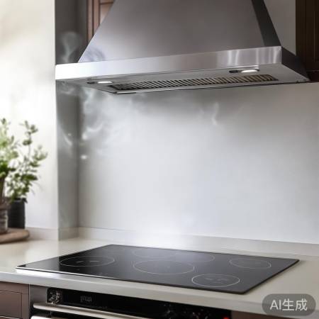 “油烟机装灶台正上方，65-7