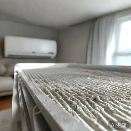 空调滤网清洁保通风