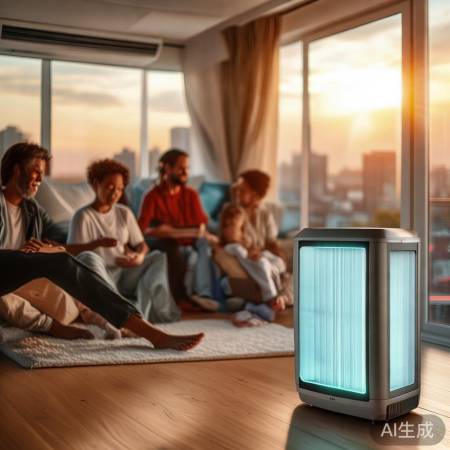 “空气净化，健康生活好伴侣”
