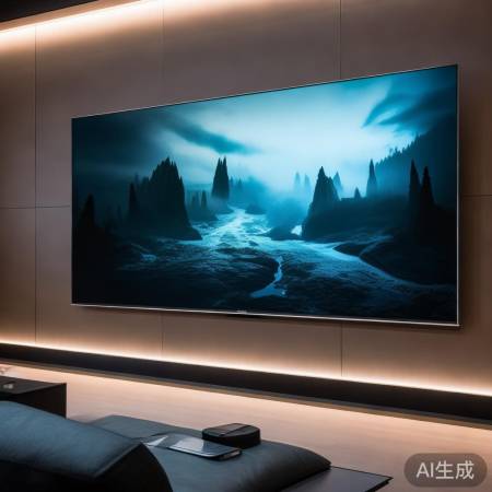 超薄边框，95%占比，沉浸式观