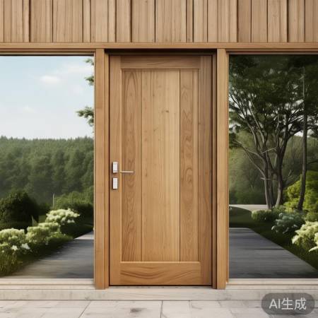 环保松木门，健康生活首选