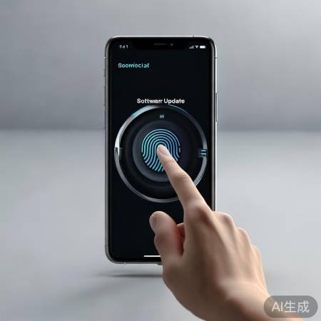 指纹锁升级，按提示操作。