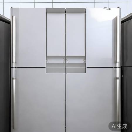 新型冰箱背板易拆卸，人性设计。