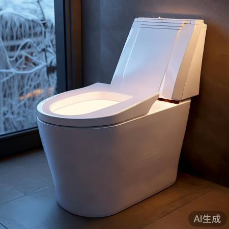 智能马桶温暖翻盖，健康又舒适