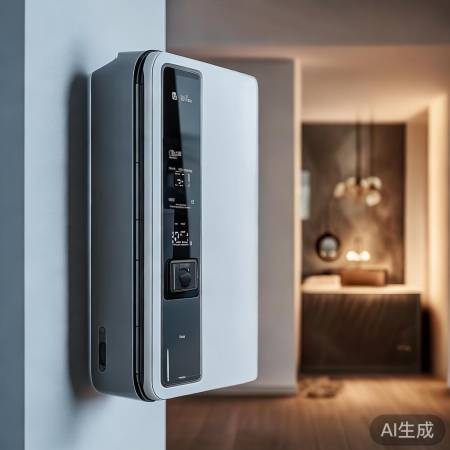 智能壁挂炉，自动调节气压，操作