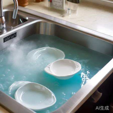 陶瓷餐具消毒:煮沸或漂白剂浸泡