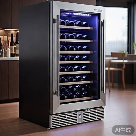 红酒专用冰箱，温度湿度适中，价