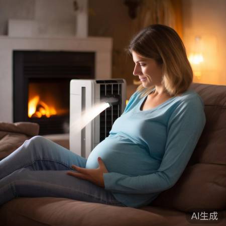 孕妇吹空调，腿抽筋风险高。