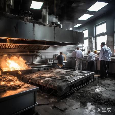 餐馆火灾警示：油烟机挡块安全不