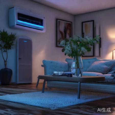 空调室内放水/加湿，湿度40-