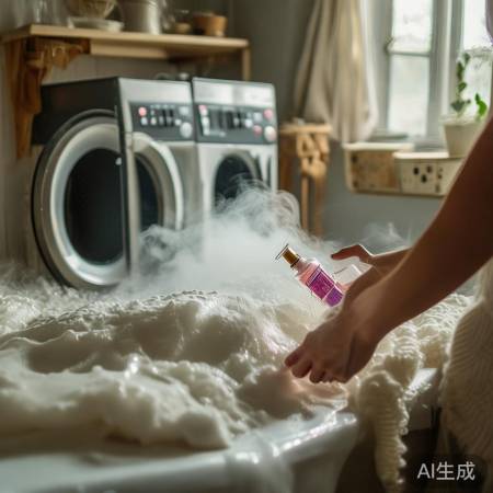 选淡香水洗涤洗衣机,细菌远离。