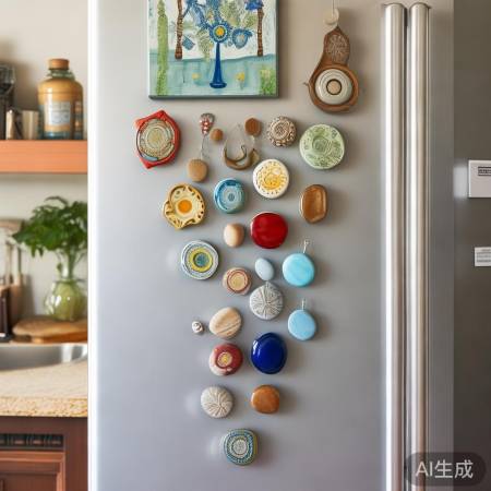 冰箱装饰新选择，美观环保创意多