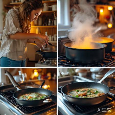 注意水温与清洗，保护不粘锅