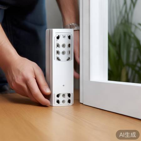 “准孔位安装智能锁”