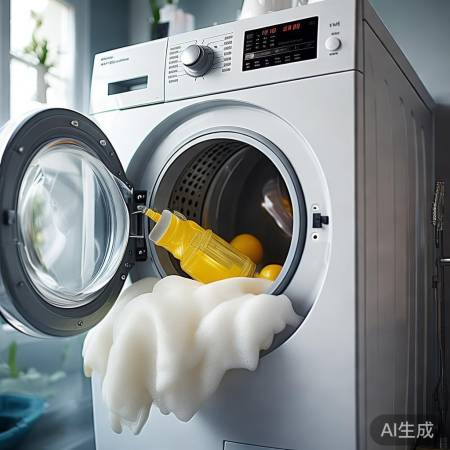 柠檬酸除垢，洗衣机焕然一新