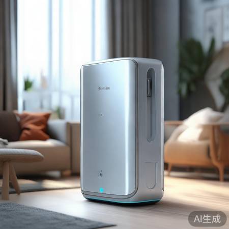 云米热水器16L，简约时尚，百