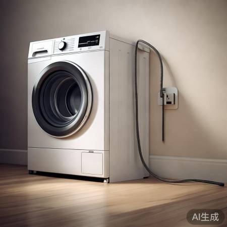 “关闭洗衣机电源，安全第一。”