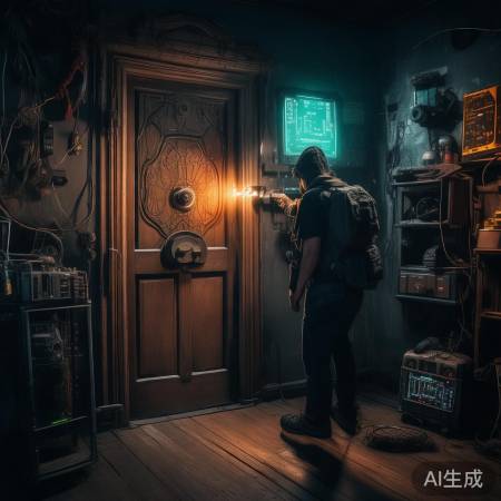 搜索破解保险柜方法，热成像磁力