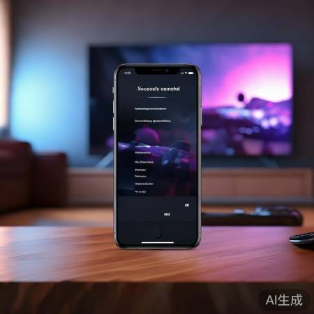 手机连接电视，共享精彩内容。