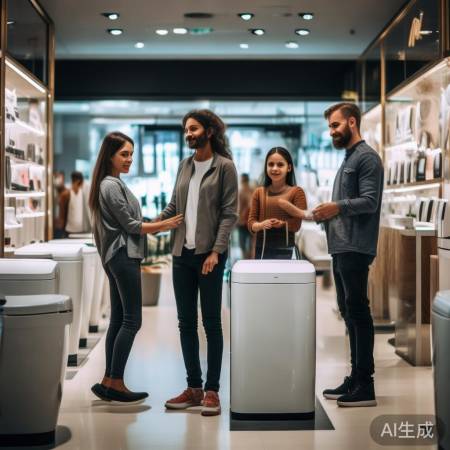 实体店选智能马桶，货比三家更放