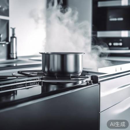 集成灶吸力强，吸烟效果好