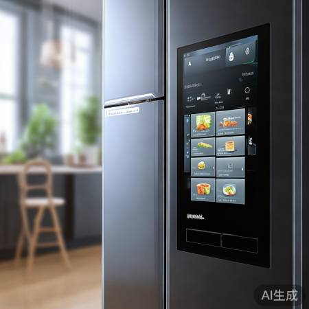 容声冰箱冷藏501,智能触控,