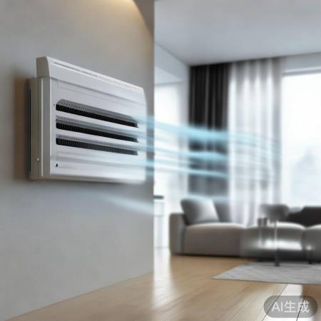 出风口向上15度，室内温度均，