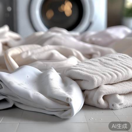 衣服白渍成因多，对症下药解决。