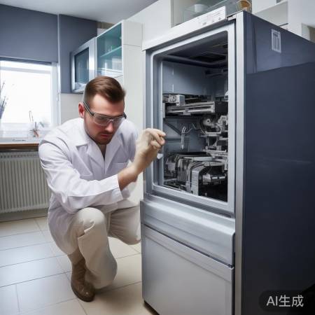 冰箱拆装，清洁内部保启动。